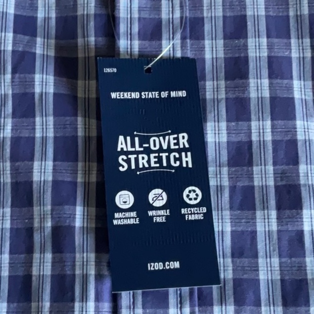 Izod Men’s Button up shirt - Picture 6 of 10